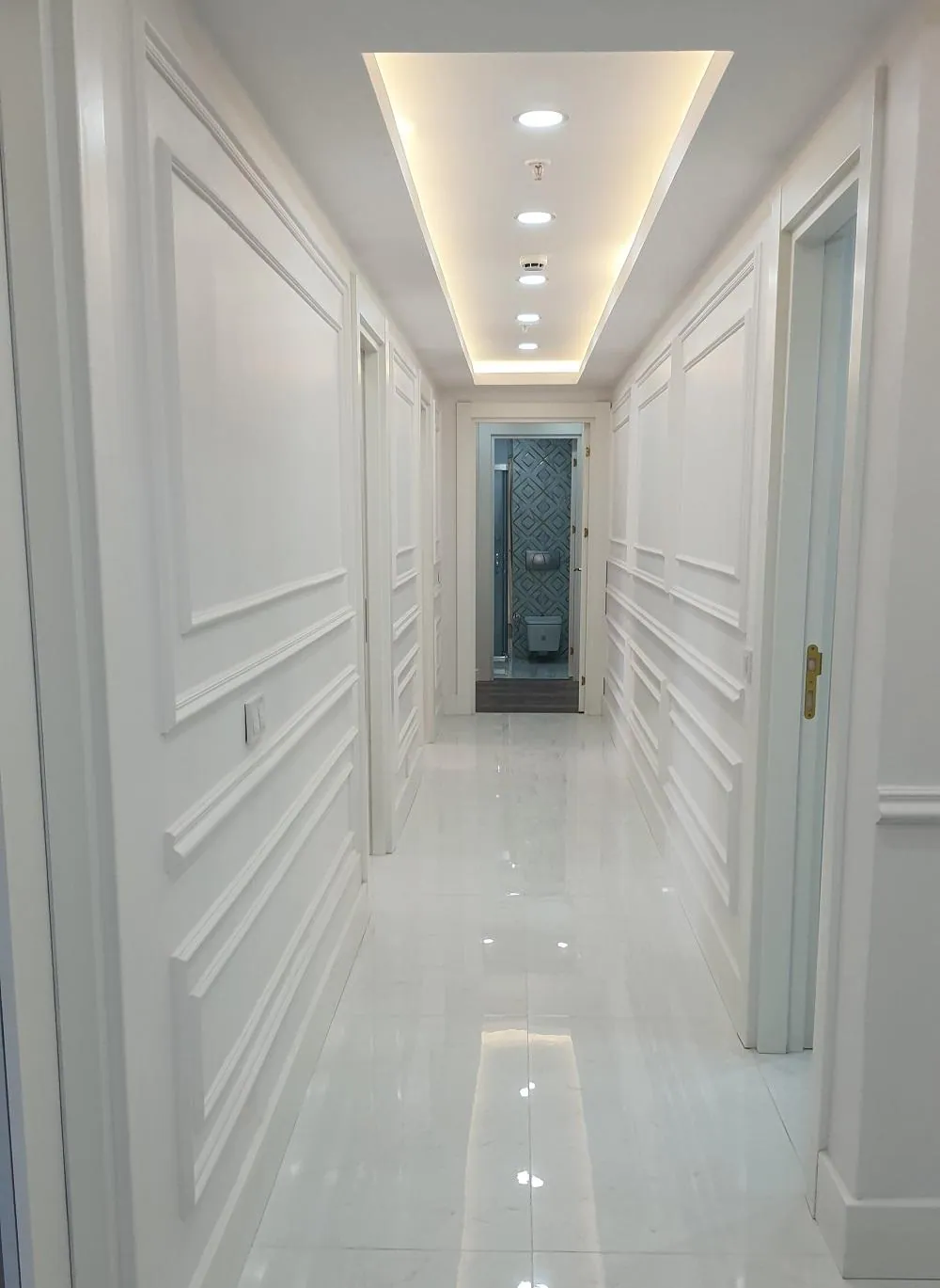 Finished hallway