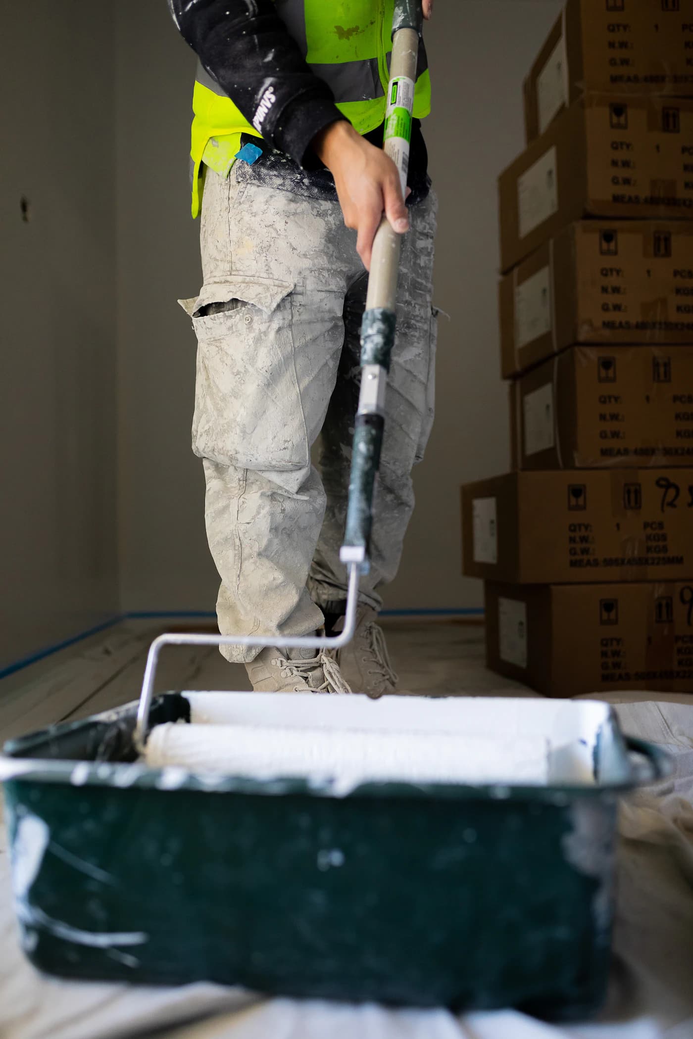 Interior Painting and Drywall service illustration